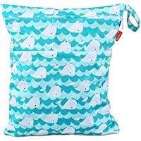 Los mejores  - Damero Bolsa de Pañales Reutilizable- Bolsa de Cambio de Pañal para Bebes Impermeable- Bolsa para la Ropa de Bebé para…